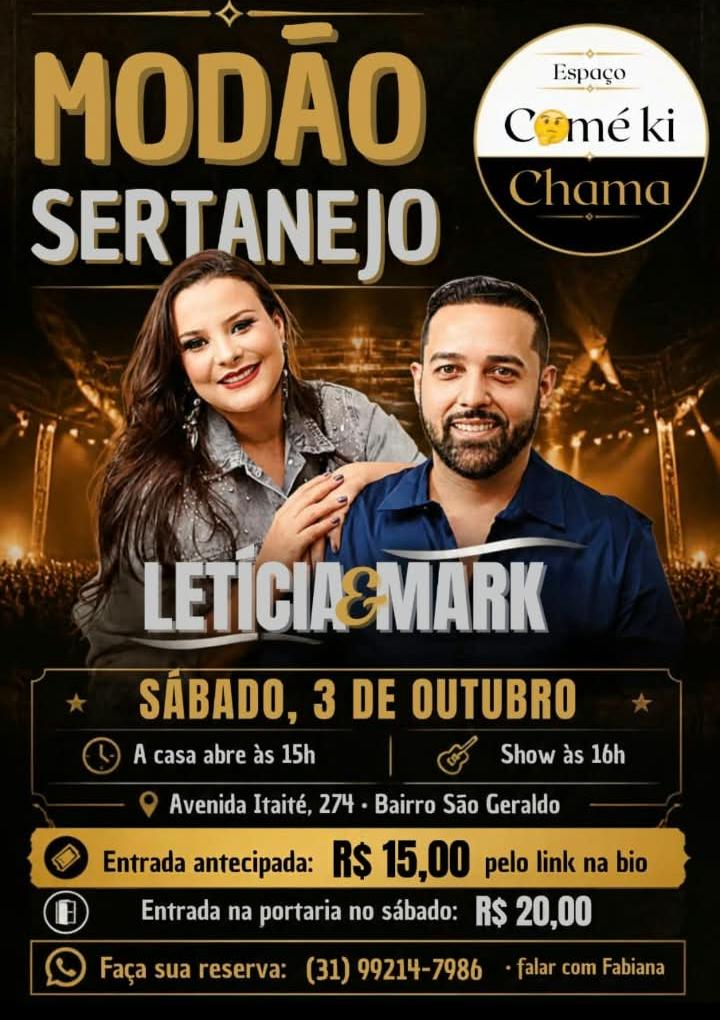 Cartaz de Modão Sertanejo